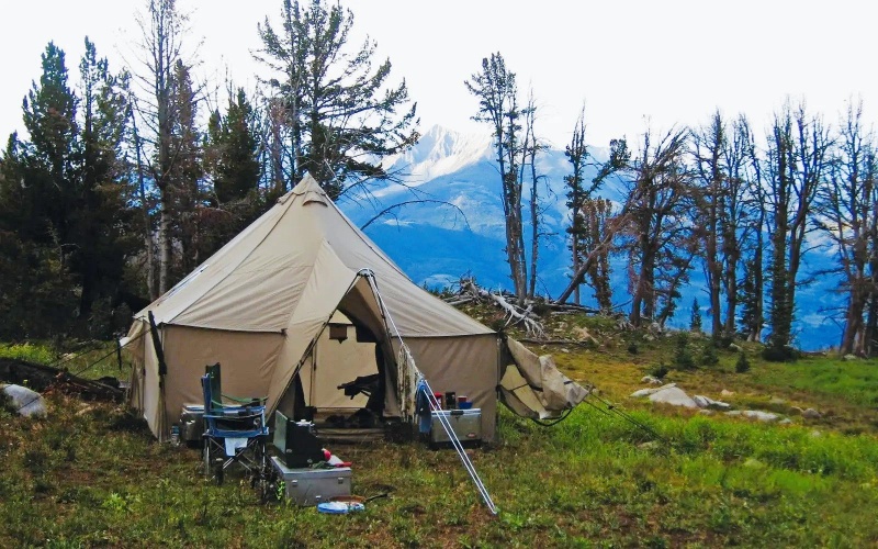 Living in a Canvas Tent Long Term