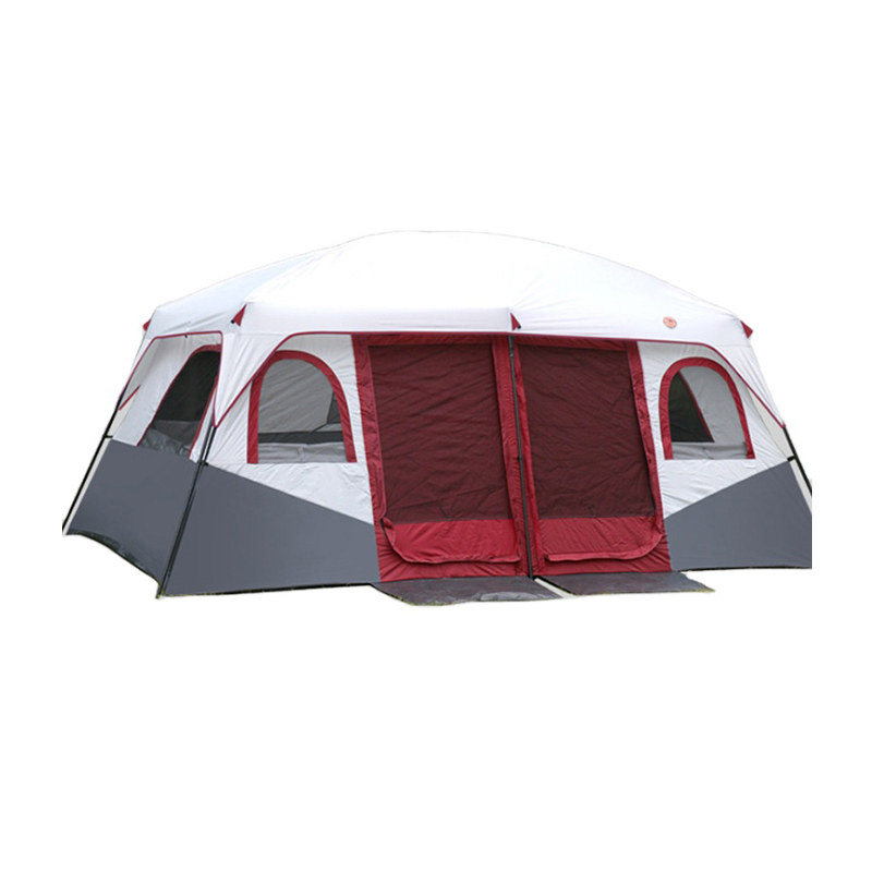 Ultralarge 2 Rooms Camping Family Tents For Patio, Beach, Festival Leisure and Entertainment