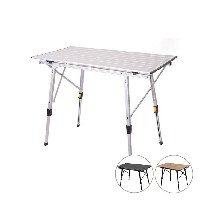 Aluminum Foldable Camping Table With Height Adjustable