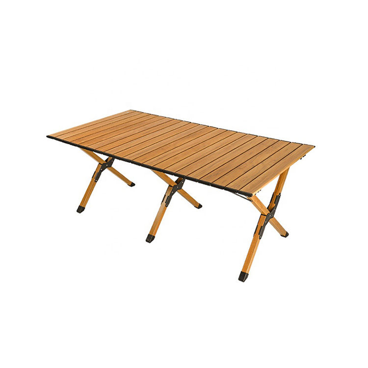 Aluminum Foldable Roll-Up Camping Table