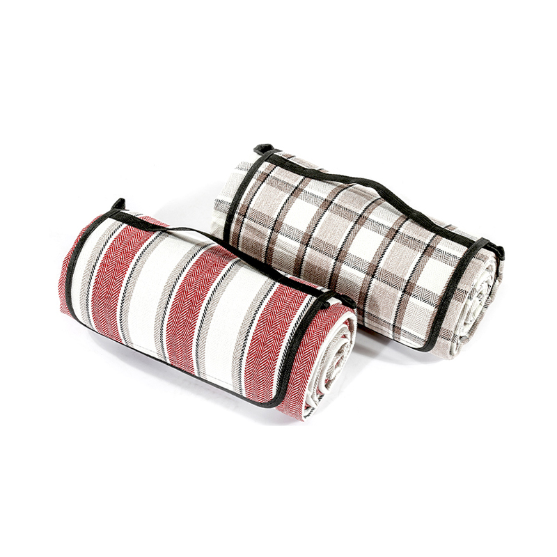 2023 New Waterproof Cotton Canvas Outdoor Picnic Blanket