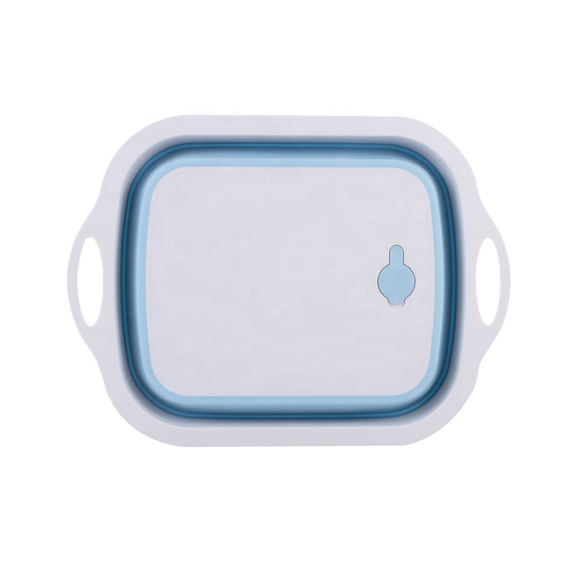 Folding Sink Basin and Drainable Drain Basket | Folding Cutting Board