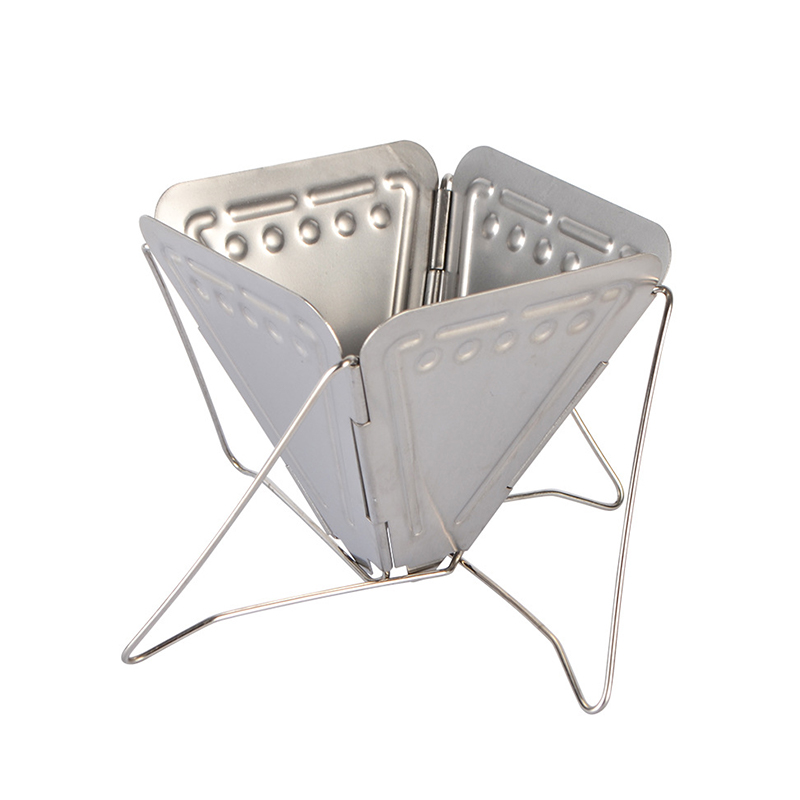 Portable stainless steel foldable filter outside the customer