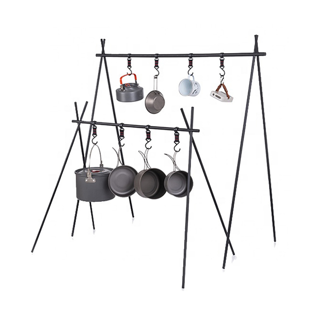 Outdoor Camping  Cooking Rack BBQ Tripod