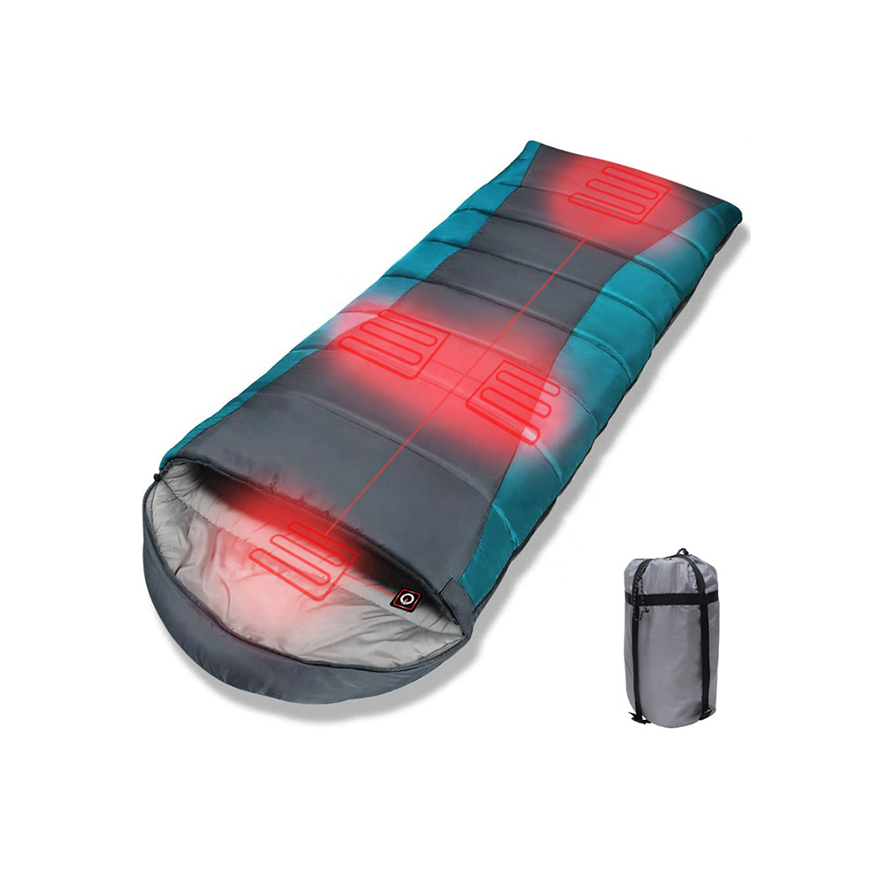 12V Electric Heated Camping Sleeping Bag