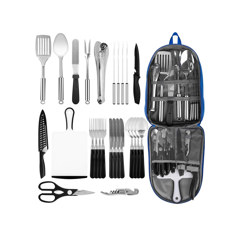 27 Pieces Camping Kitchen Utensil Set